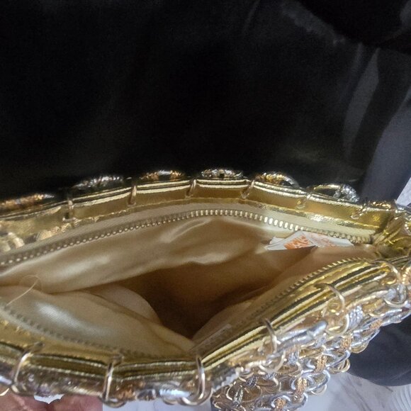 Authentic, Vintage Paco Rabanne for Walborg Metal Handbag, Purse, Evening, Alumi - Picture 3 of 13